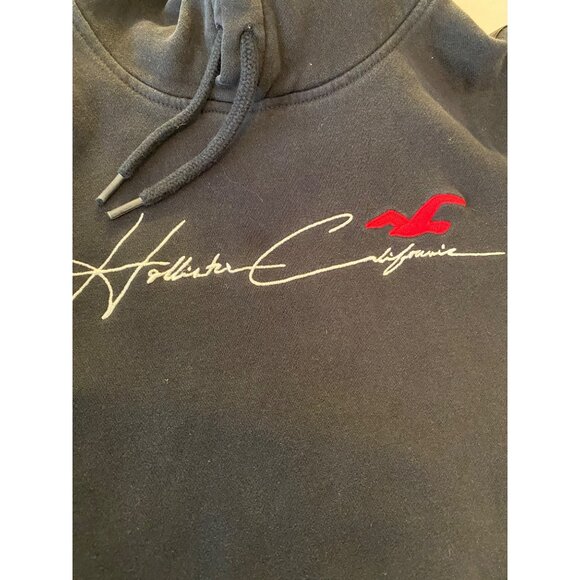 Hollister Must-Have Collection Black Hoodie Sweatshirt XS - Picture 3 of 12